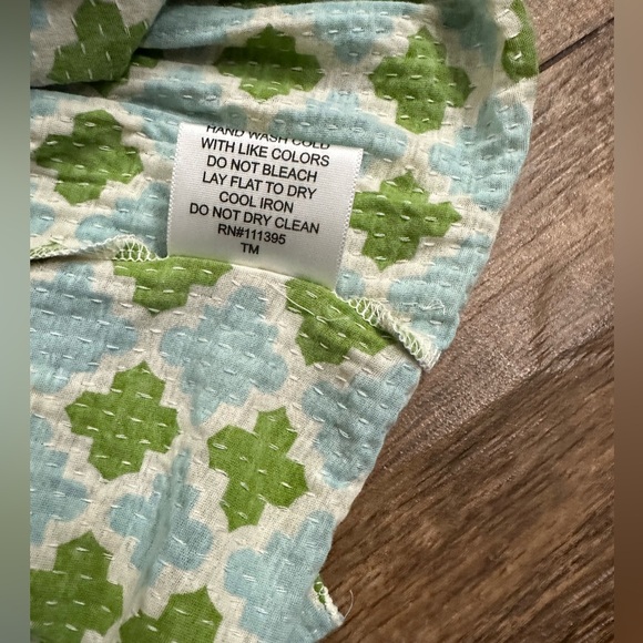 Tory Burch Classic Geometric Sequin Tank Top Medium - Picture 5 of 5